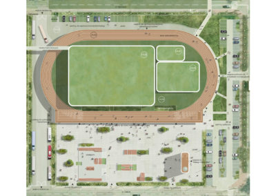 Complexe sportif à Grodzisk